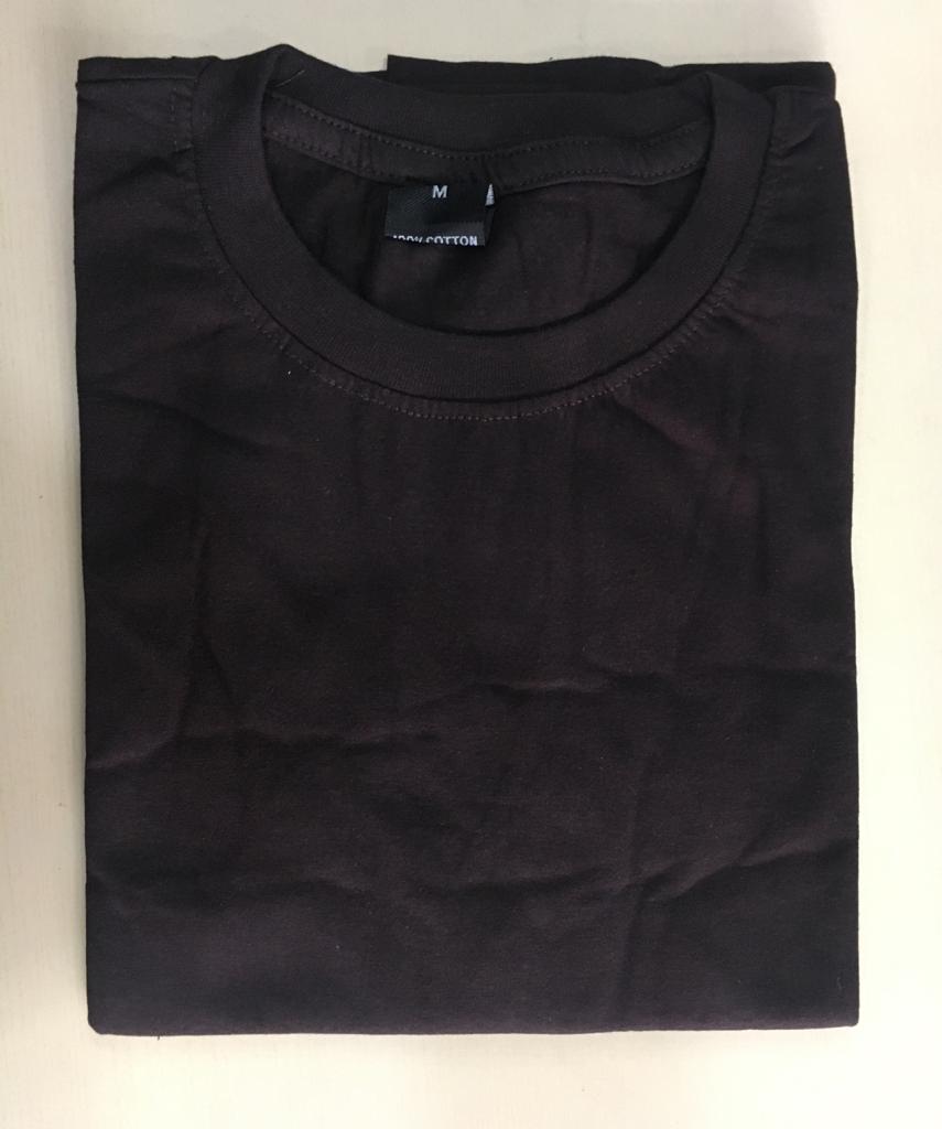 Black Round Neck Tshirt